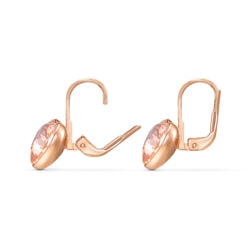 Bella Heart Pierced Earrings RG 8