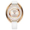 Crystalline Oval Gold-Tone Watch 2