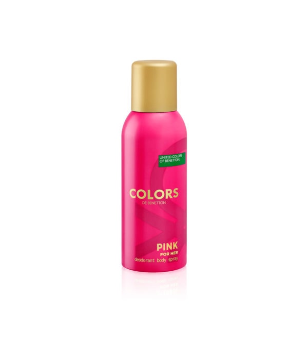 Colors de Benetton Deodorant Spray - Pink 3