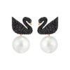 Swarovski Iconic Swan Pierced Earring Jackets 1