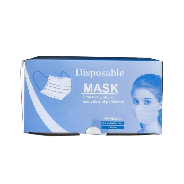 3-PLY Disposable Face Mask 50 Pieces 2