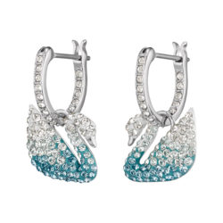 Swarovski Iconic Swan earrings 9