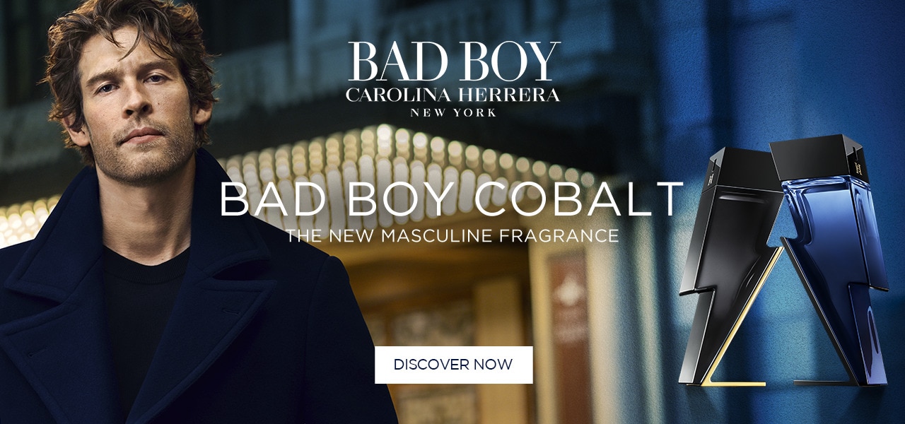 Buy Authentic Carolina Herrera Bad Boy Men, White Gold, Floral